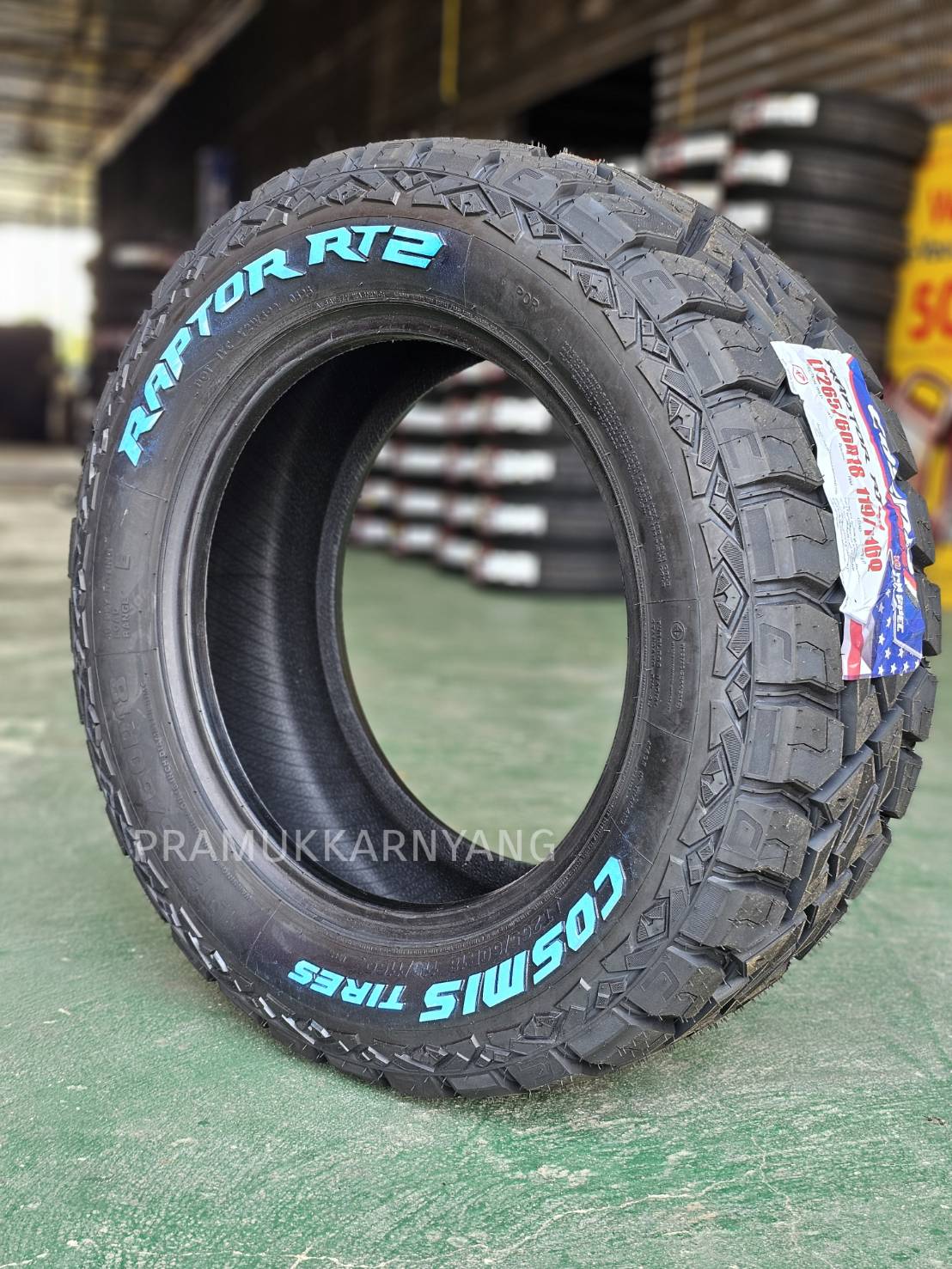 265/60r18 265/50R20 RT 10PR COSMIS RAPTOR RT2 ใหม่ล่าสุด2025 [ราคา1เส้น ...