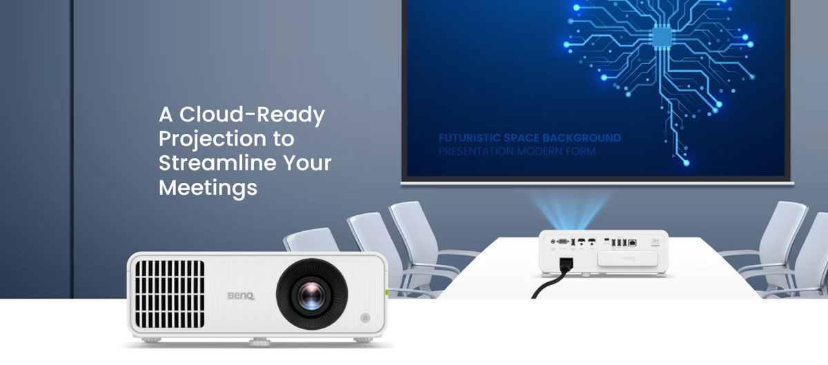 Projector (โปรเจคเตอร์สำนักงาน) BENQ EH700 4000lms 1080P Laser Smart ...