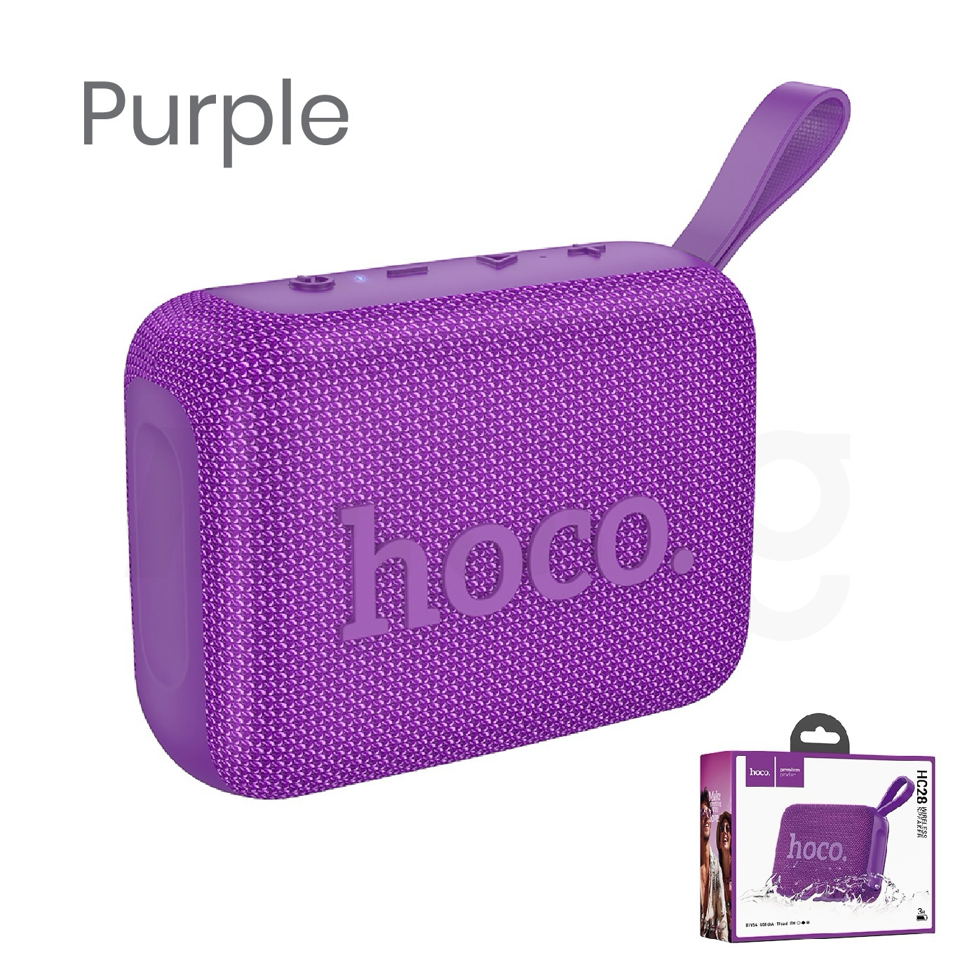 HOCO HC28 ลําโพงบลูทูธ BT 5.4 รองรับ USB drive/FM/TF card ลำโพงไร้สาย ...