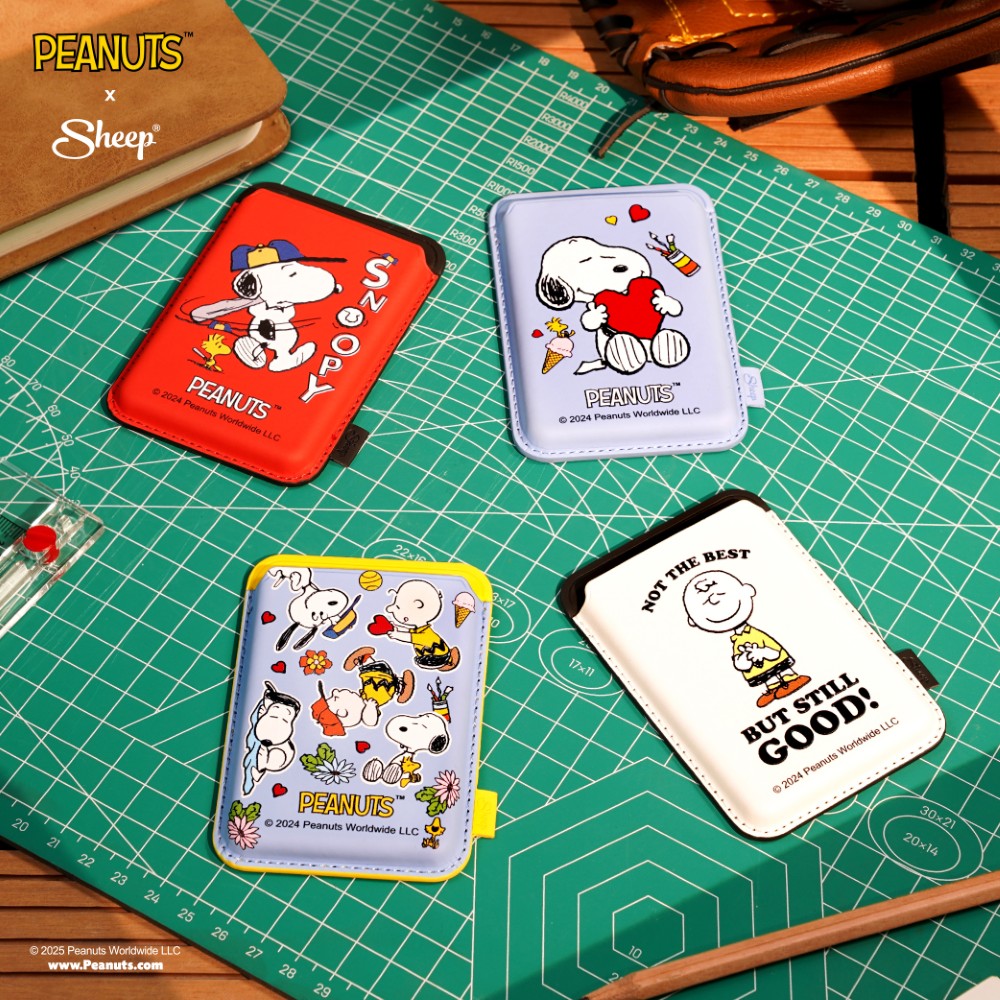 [MS Wallet PEANUTS] PEANUTS x Sheep: Snoopy Collection ที่ใส่บัตร ...