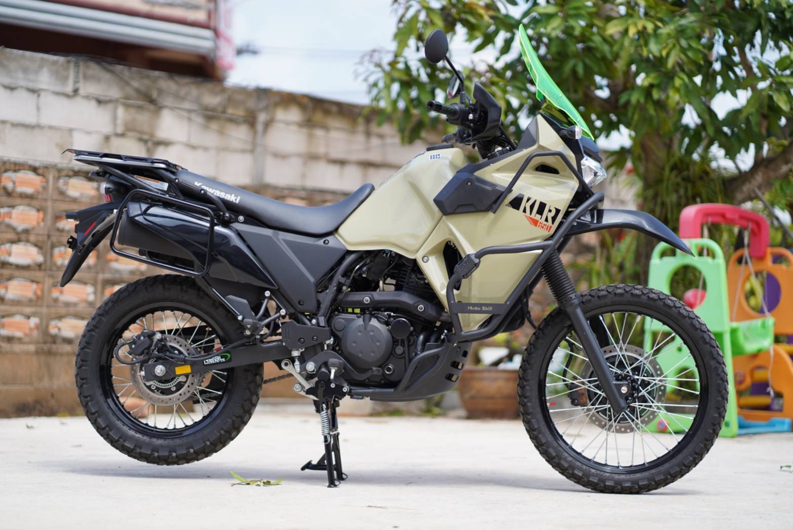 แร็คข้าง KLR 650/Side Rack KLR 650 | Shopee Thailand