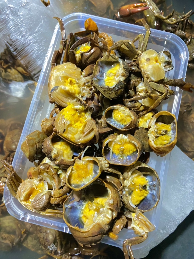 ปูนาดอง 1 กิโล น้ำปลากวนไม่เค็มมาก | Shopee Thailand
