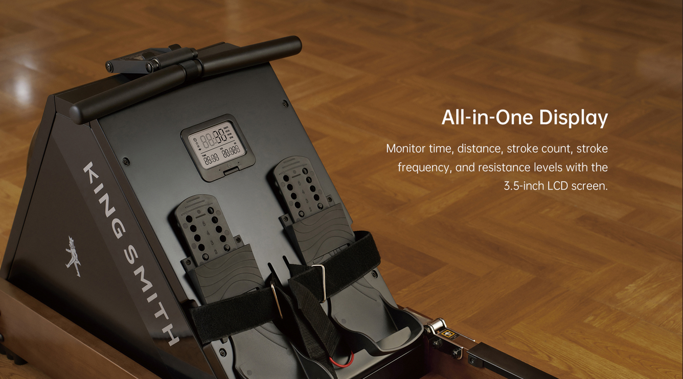 Kingsmith Water Rowing Machine WR20 กรรเชียงบกออกำลังกาย เทคโนโลยี ...