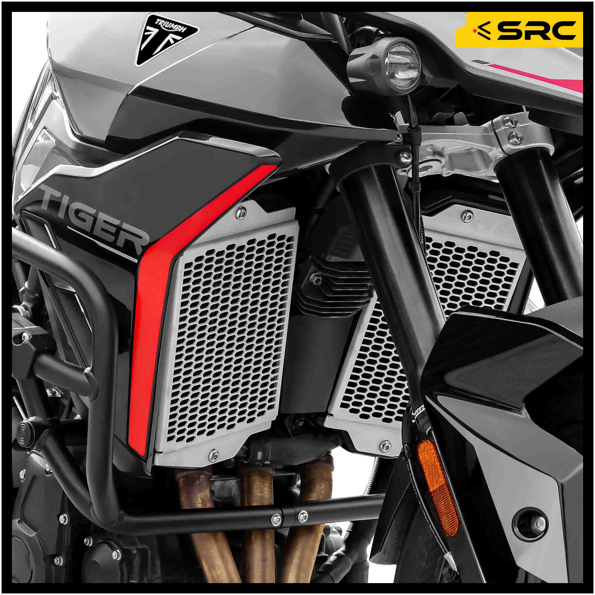 การ์ดหม้อน้ำ SRC สำหรับ Triumph Tiger 850, Tiger 900 GT Pro / Rally ปี ...