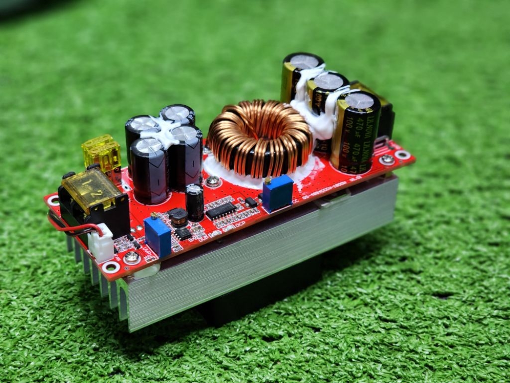 สเต็ปอัพ (OSKJ) แท้ 1200W 20A DC Converter Boost Step-up Power Supply ...