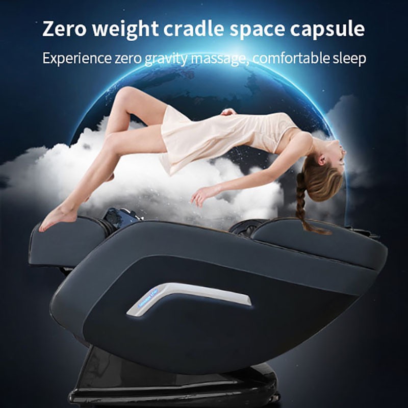 AILIST เก้าอี้นวด สีดำ ฟื้นฟูร่างกาย บรรเทาอาการปวดหลัง ปรับปรุงคุณภาพการนอนหลับ ผ่อนคลายกล้ามเนื้อ ฟื้นฟูร่างกาย เพื่อความผ่อนคลายขั้นสุด แข็งแรงทนทาน