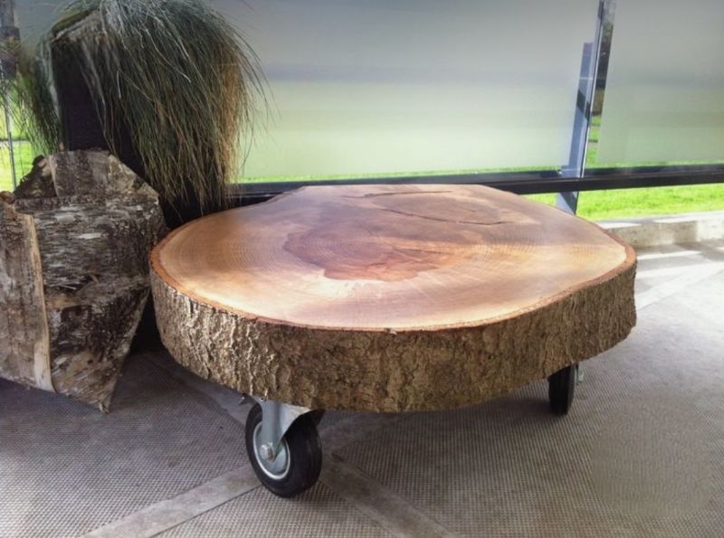 Coffee table Snag round 50-90cm. | Shopee Thailand
