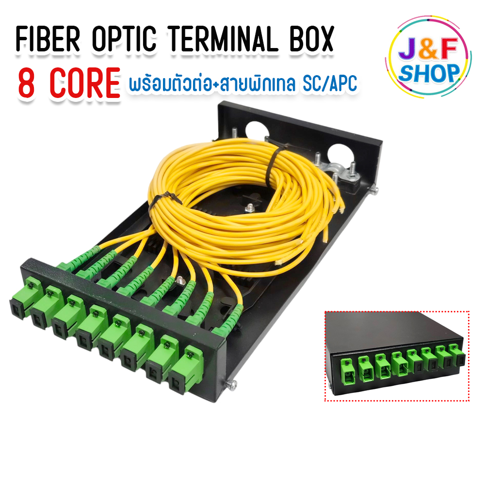 Fiber Optic Termination Box 8 Core Mini ODF สำหรับ SC/APC สำหรับงาน ...