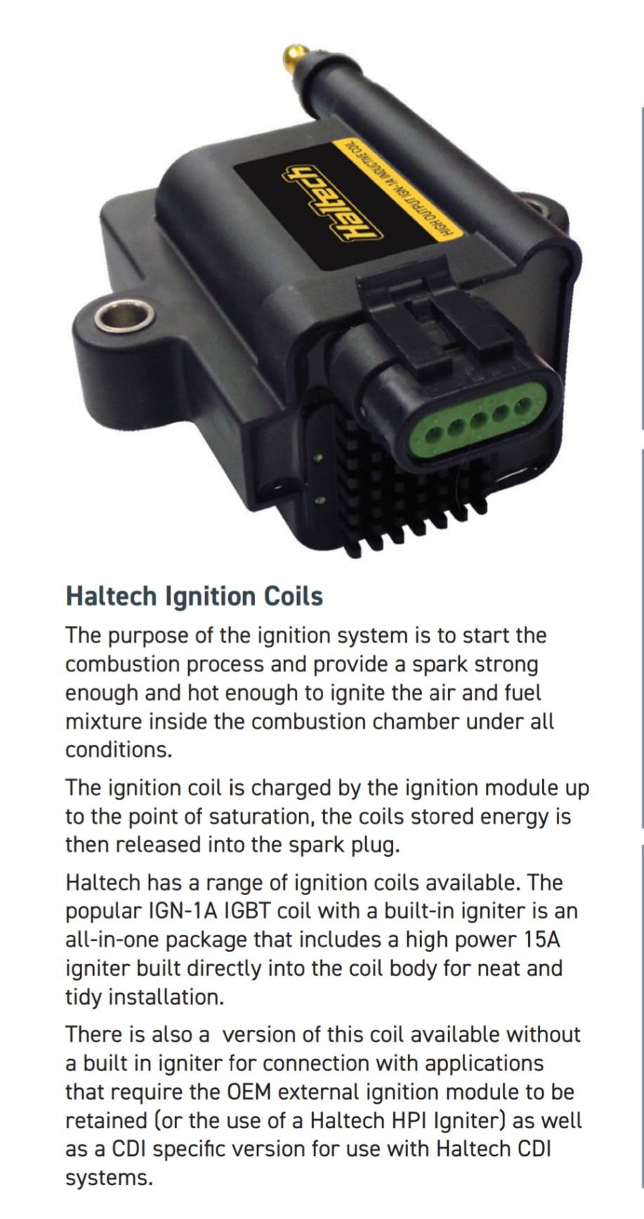 คอยล์จุดระเบิด Haltech ของแท้ Haltech lgnition Coils | Shopee Thailand