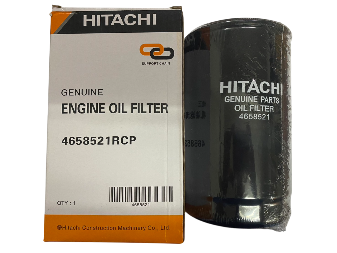 กรองน้ำมันเครื่อง Hitachi ZX200, XE215C ของแท้ 4658521 เทียบ C-2708 SFO ...
