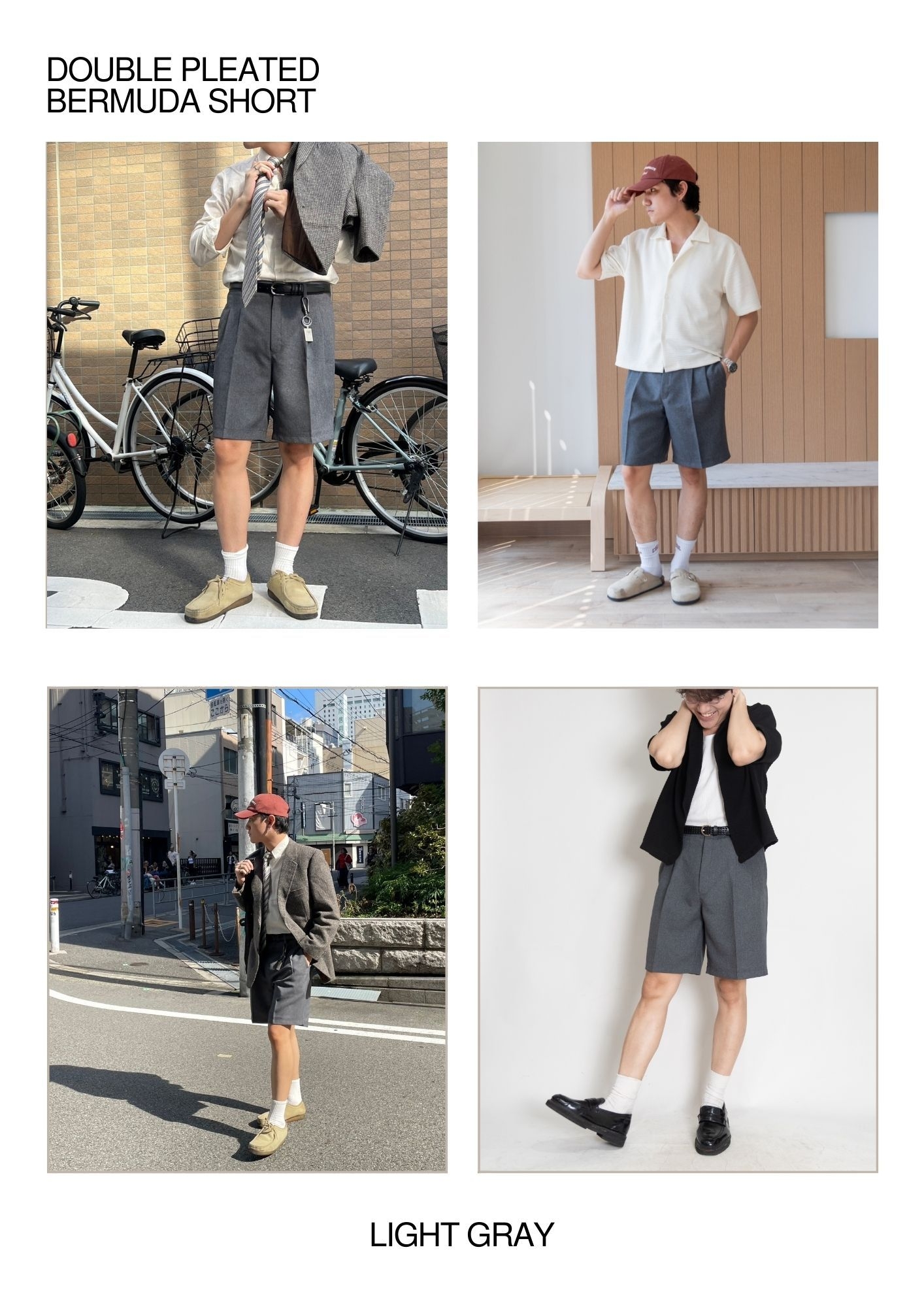 'Medusa Bandana' bermuda shorts Bermuda, short main image 1