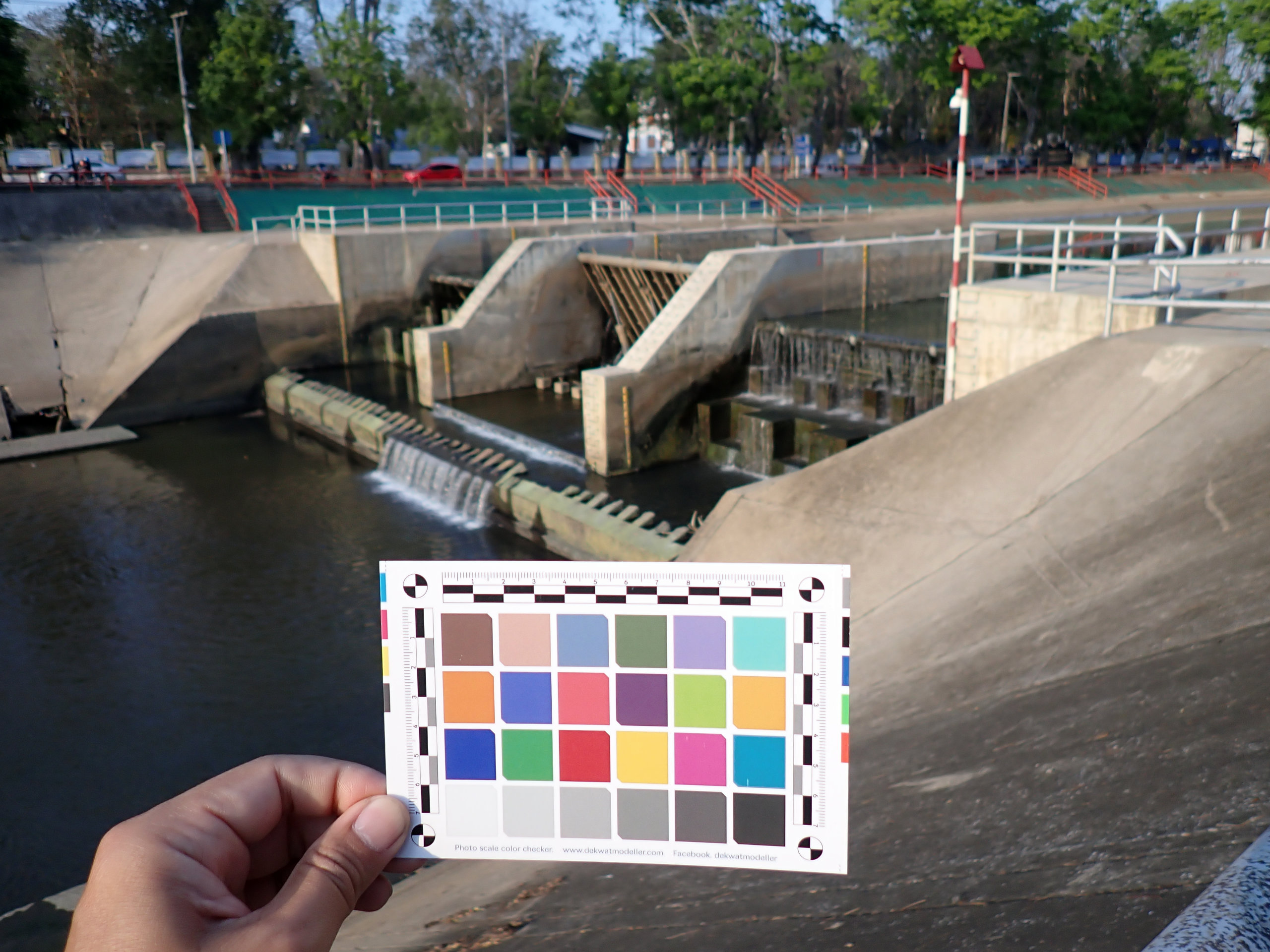 4 x 6 นิ้ว Photo scale camera color checker White balance Chart. การ์ด ...