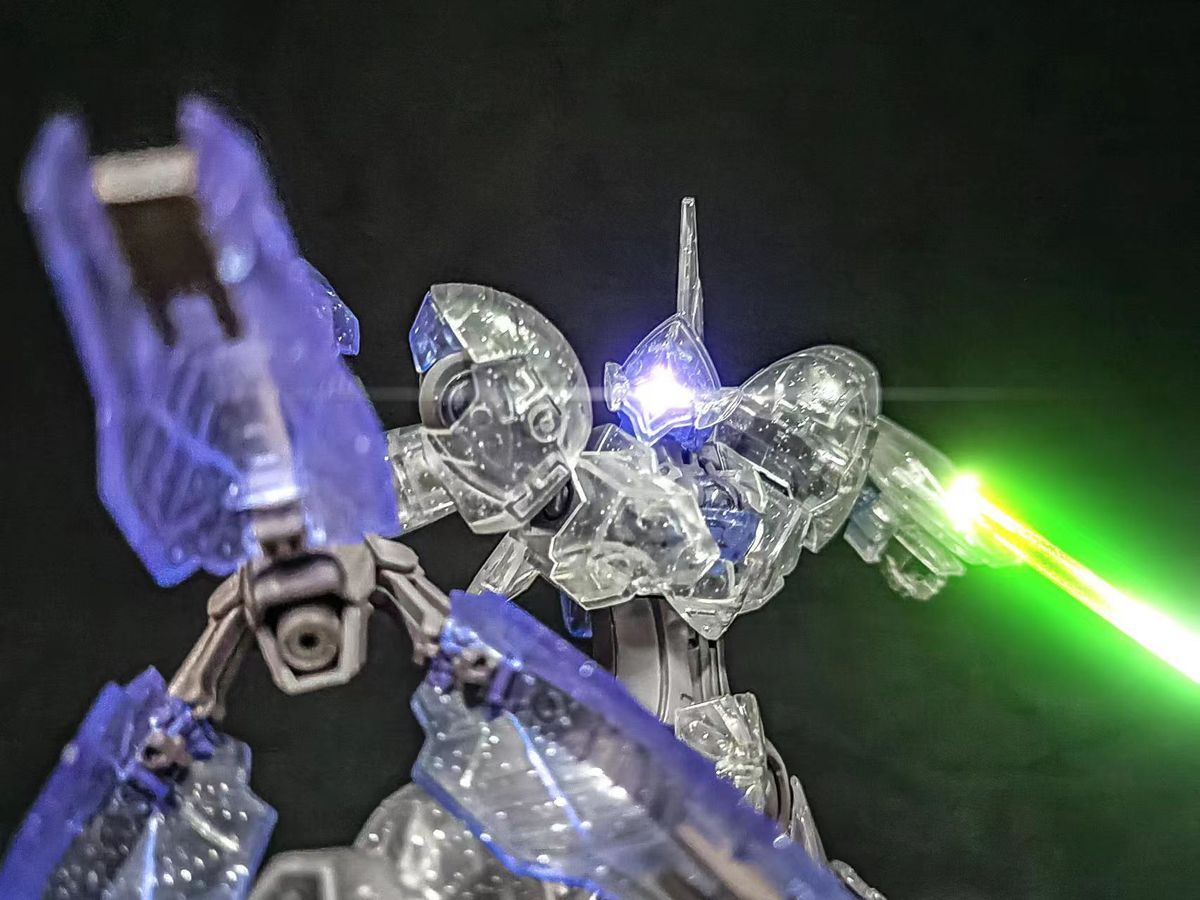 Color transparent CFK-029 MICHAELIS โมเดลกันดั้มสีใส HG Mercury Witch ...