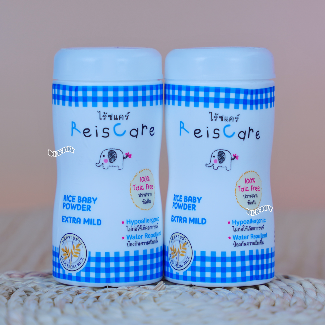 Reis care ไร้ซแคร์ แป้งเด็กไร้ซแคร์ แป้งข้าวจ้าว 40 และ 130 กรัม ...