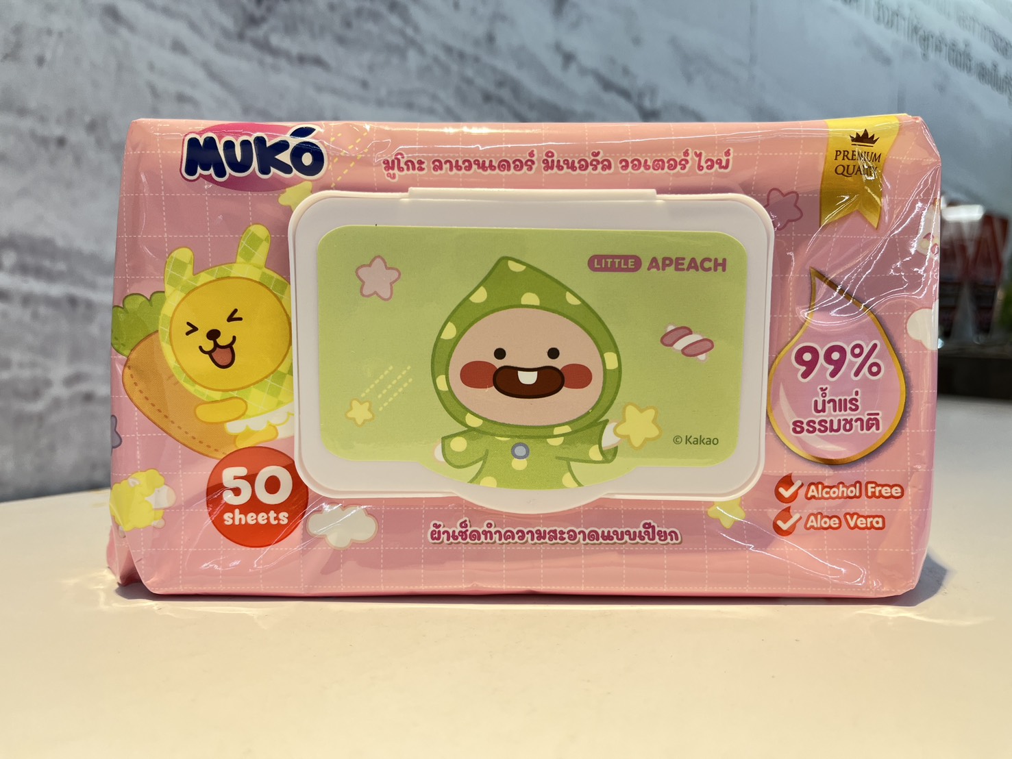 MUKO มูโกะ มิเนอรัล วอเตอร์ ไวฟ์ ผ้าเช็ดทำความสะอาดแบบเปียกก นำ้แร่ ...