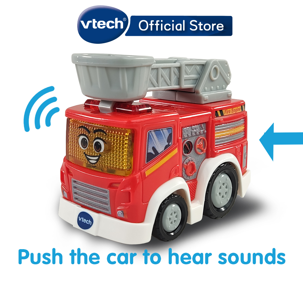 VTech GGSW Fire Engine Music Moveable Ladder,รถดับเพลิง เพลง ยานพาหนะ ...