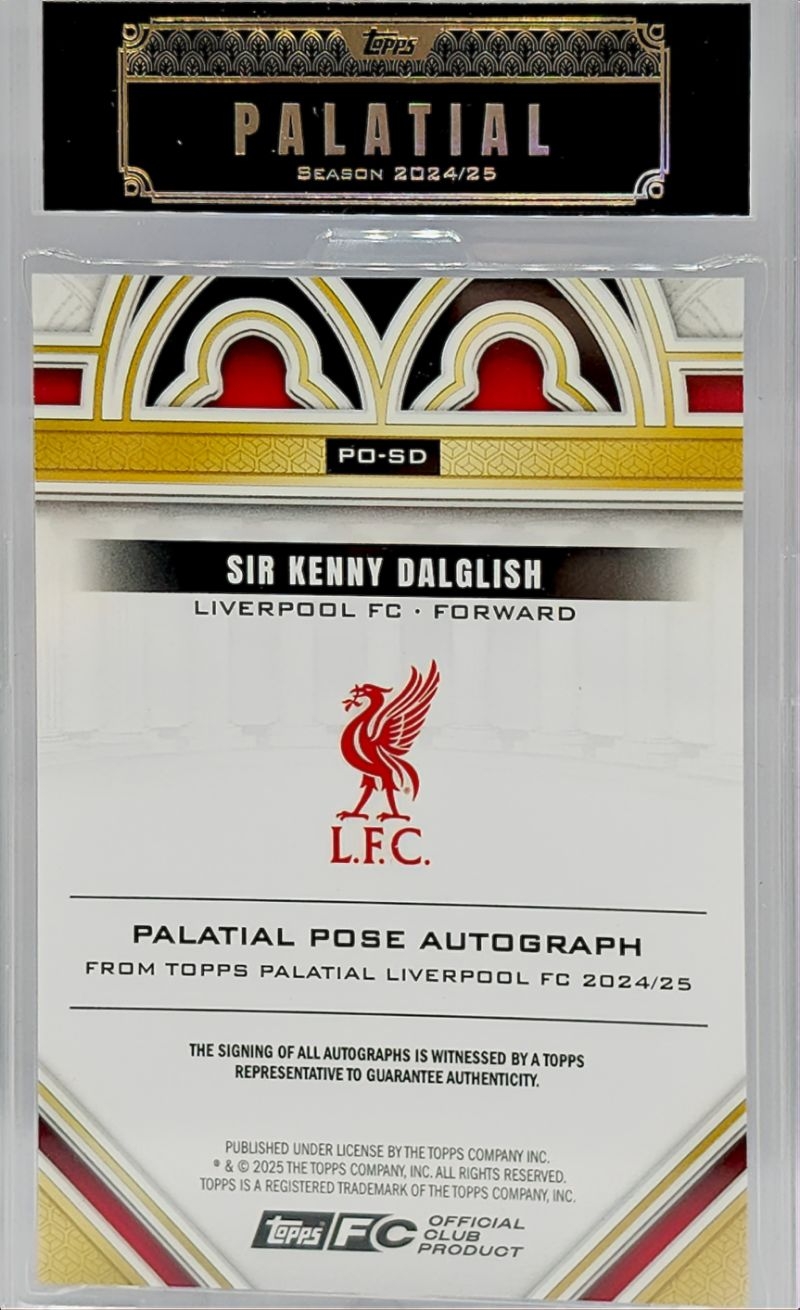2024/2025 Topps Palatial Liverpool Sir Kenny Dalglish 7/10 | Shopee ...