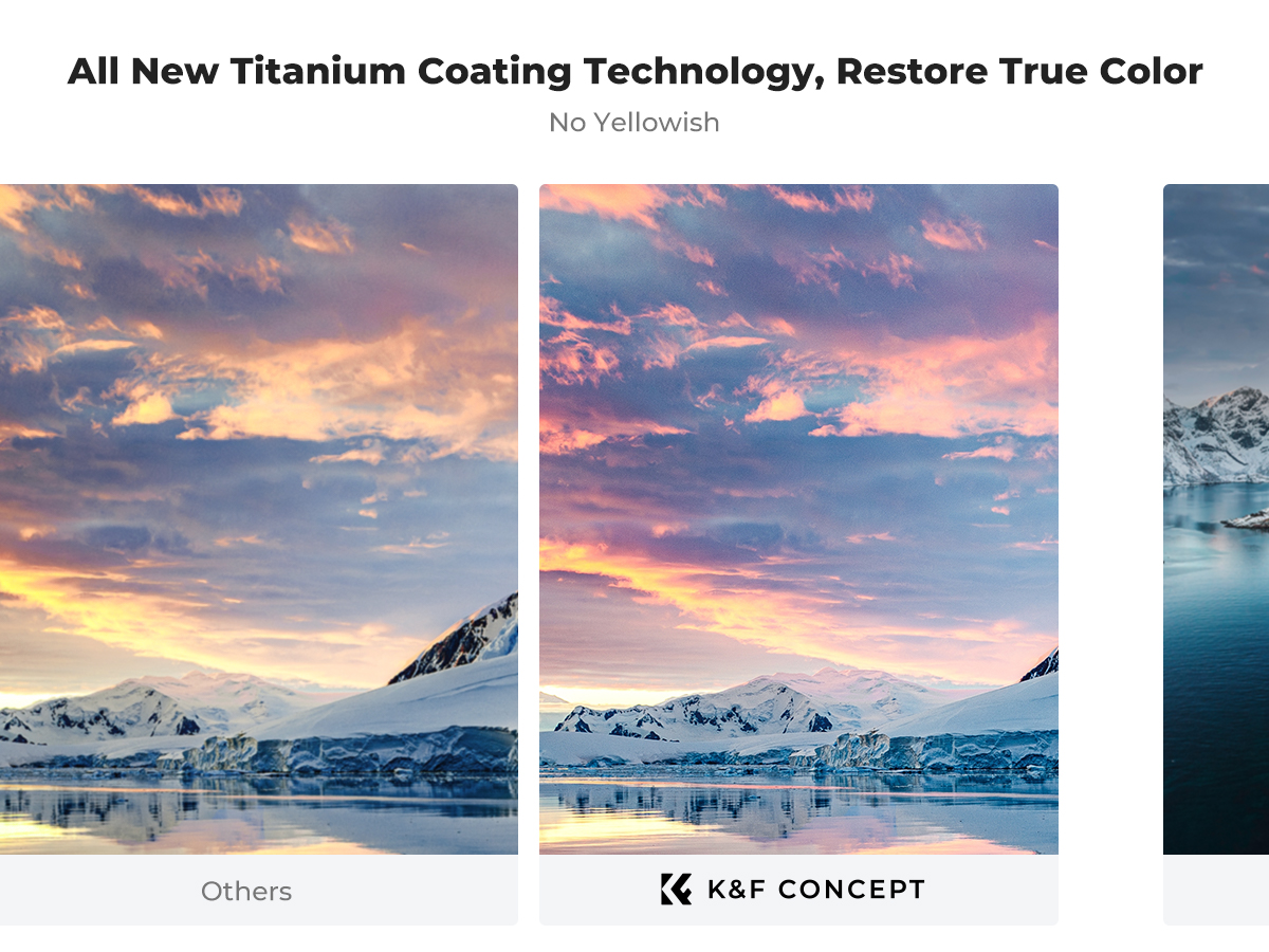 K&F CONCEPT Color Fidelity Ultra-low Reflection CPL Filter ฟิลเตอร์ ...