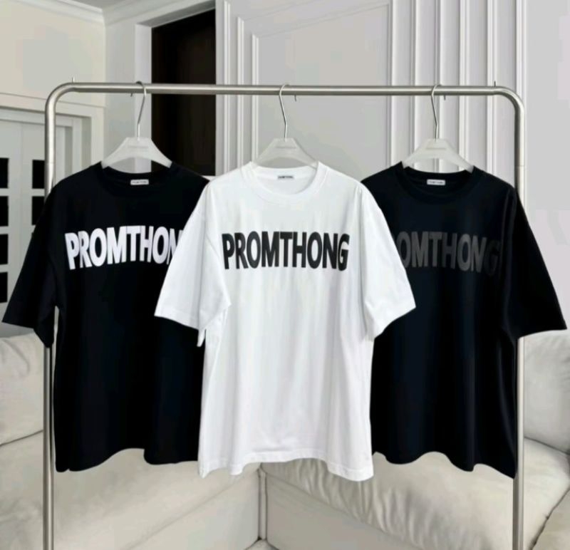 PTOV-2 Premium Promthong Logo เสื้อยืด Oversize | Shopee Thailand