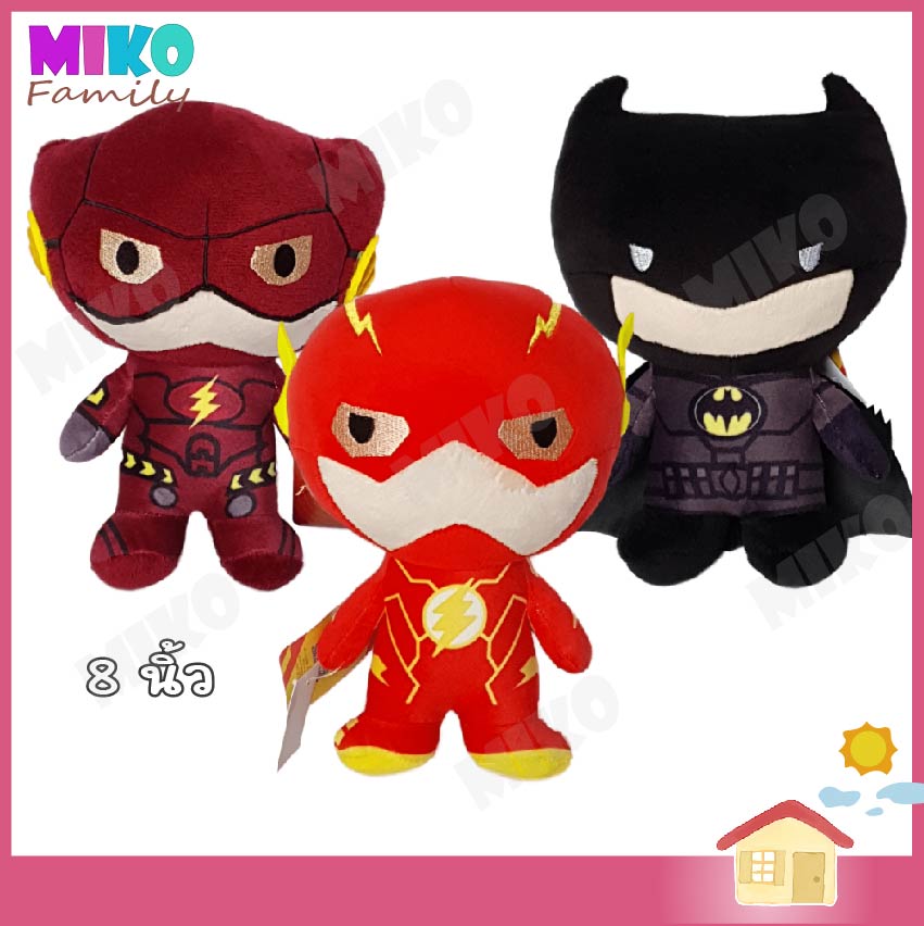 ตุ๊กตา TheFlash | BatFlash | Batman รุ่น Chibi ท่ายืน ขนาด 8 นิ้ว DC ...