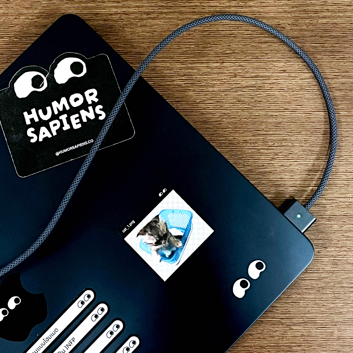 Huhu Eyes Spam Sticker สติกเกอร์ติดตาหุหุจำนวนมาก เนื้อ PVC | Shopee ...