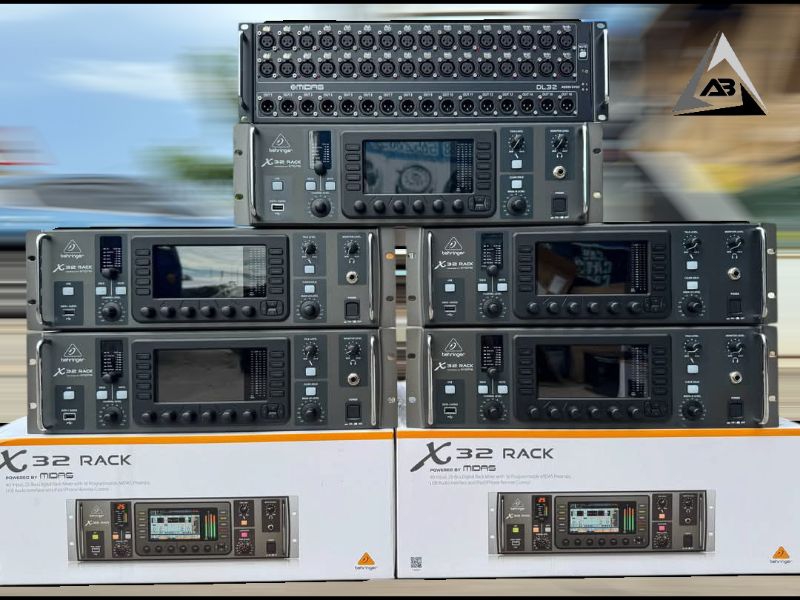 X 32 RACK มิกซ์ดิจิตอลระดับมืออาชีพ Behringer Digital Rack Mixer พร้อม ...