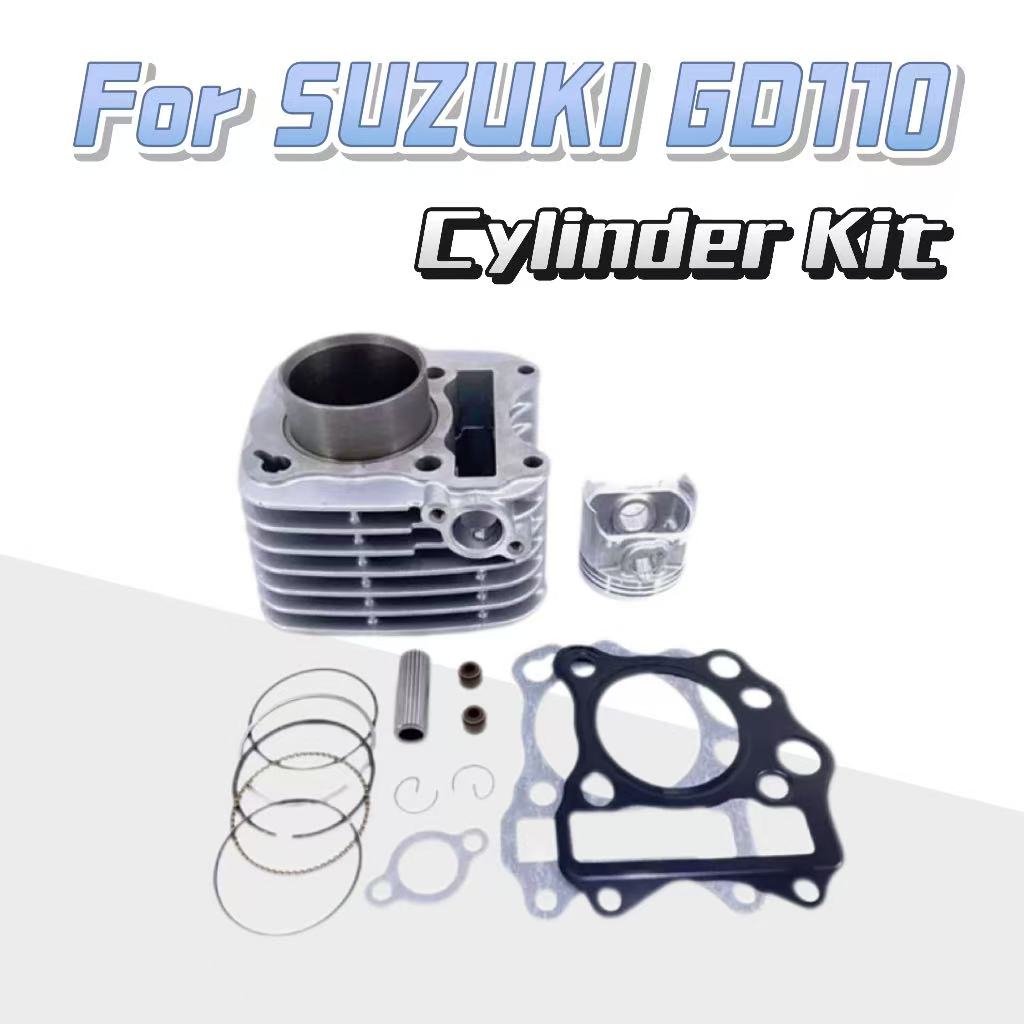 เหมาะสำหรับ Suzuki GD110 SUZUKI GD110/GD110 ชุดกระบอกสูบ ลูกสูบ ปะเก็น ...