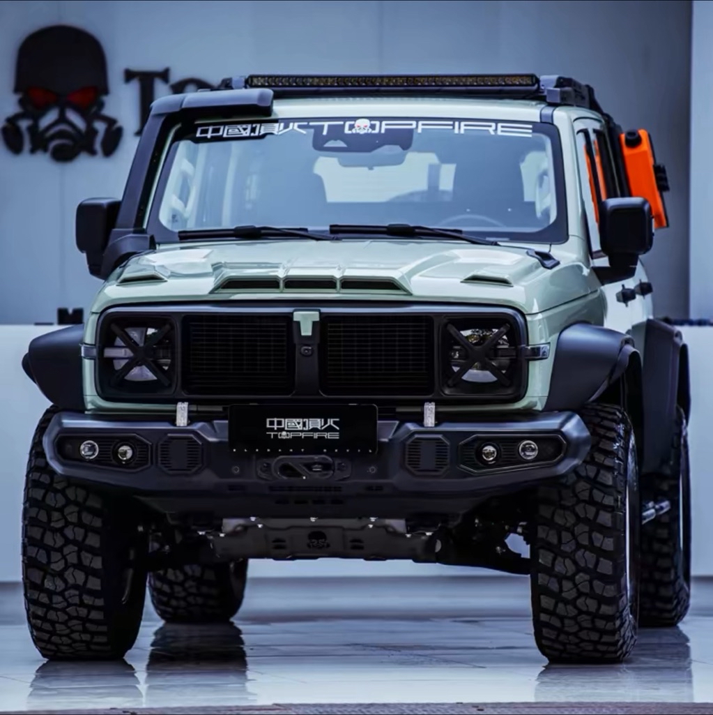 TANK 300 ชุดแต่งสไตล์ Off Road ครบชุด นำมาติดตั้งแทนของเดิมใน Tank 300 ...