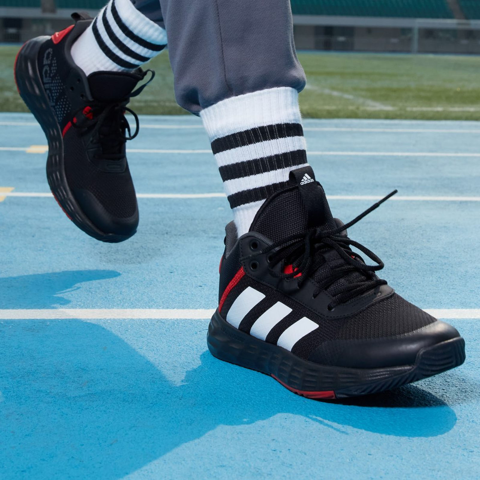 Adidas อาดิดาส รองเท้าผ้าใบ รองเท้าบาส M Ownthegame H00471 (2300 ...