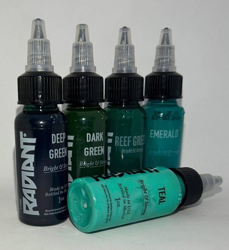 🔴 Radiant Colors Tattoo Ink 1oz นำเข้าจาก USA สีสำหรับงานสัก หมึกสัก🇹🇭 ...