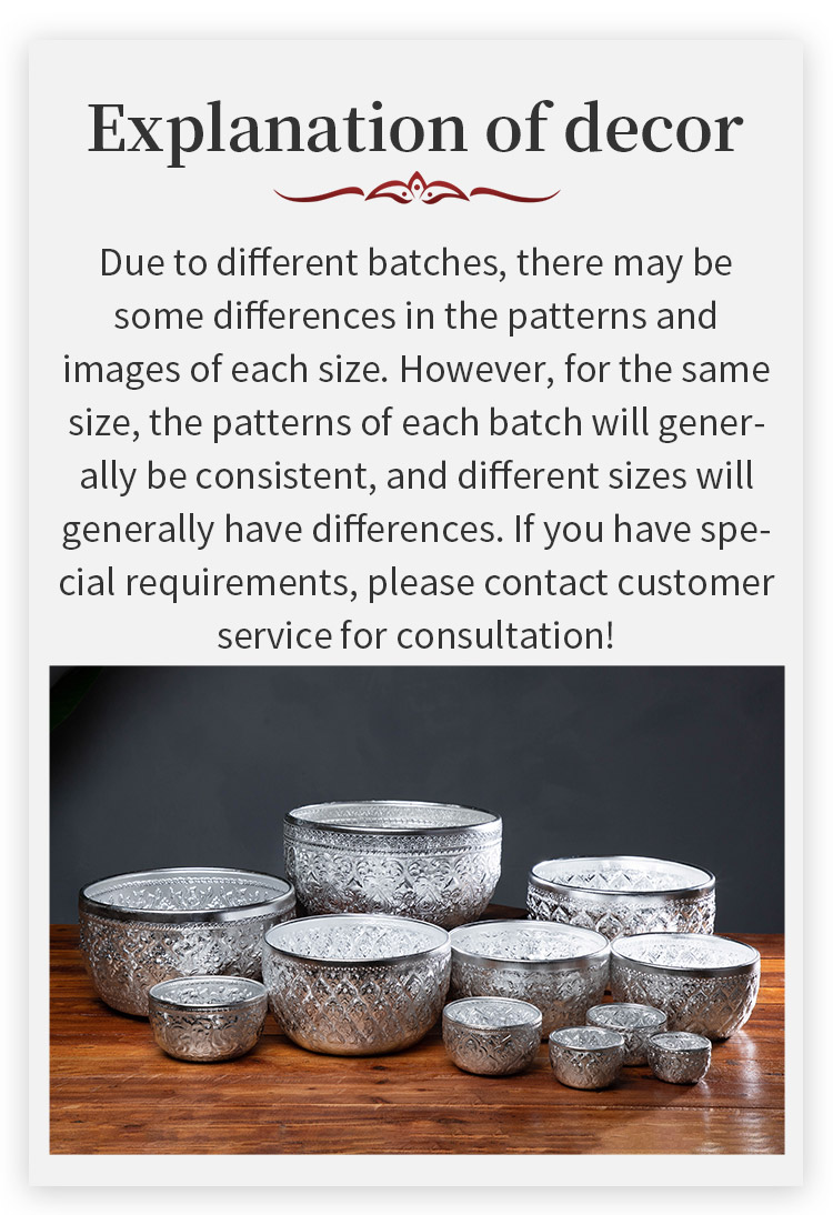 ขันน้ำลายไทย อลูมิเนียม ขนาด 18 cm สีเงิน BMC.kitchenware ร้าน BMC ...