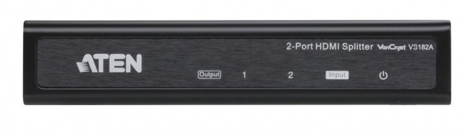 2 Port HDMI Splitter กระจายสัญญาณ HDMI 1 input ออก 2 จอ รองรับ 4K รุ่น ...
