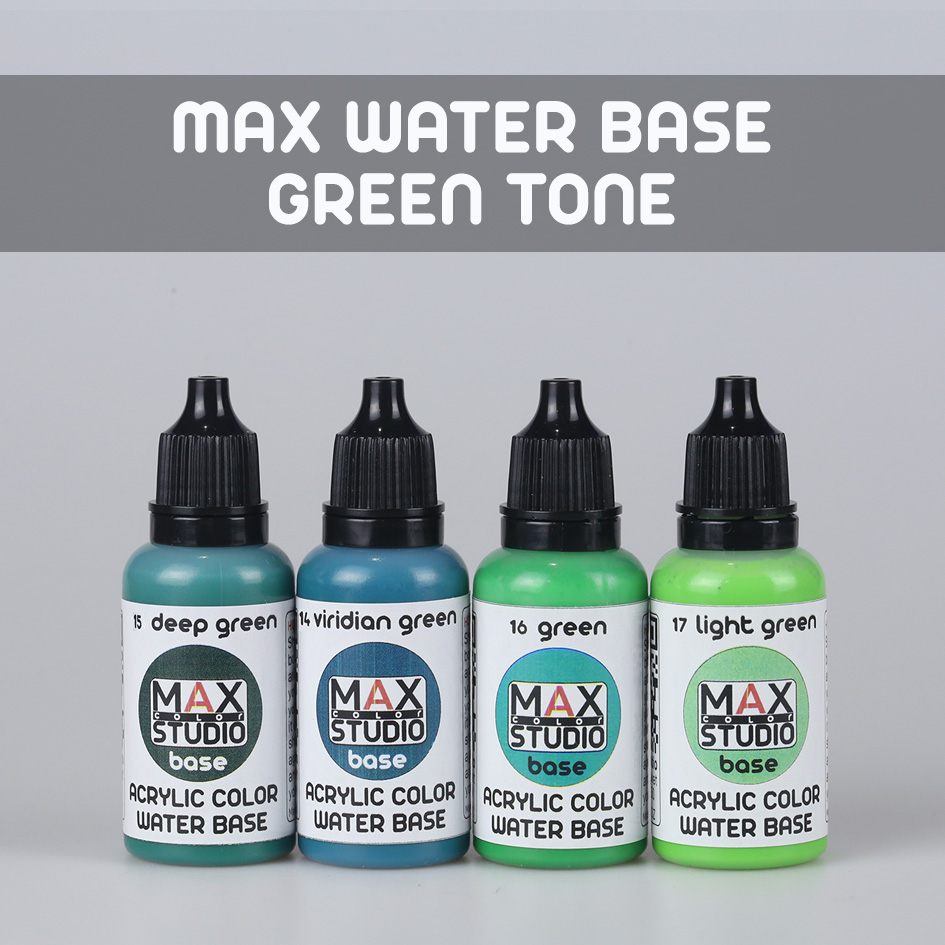 MAXCOLOR WATER BASE สีทำโมเดล สูตรน้ำ สำหรับทาและพ่น | Shopee Thailand