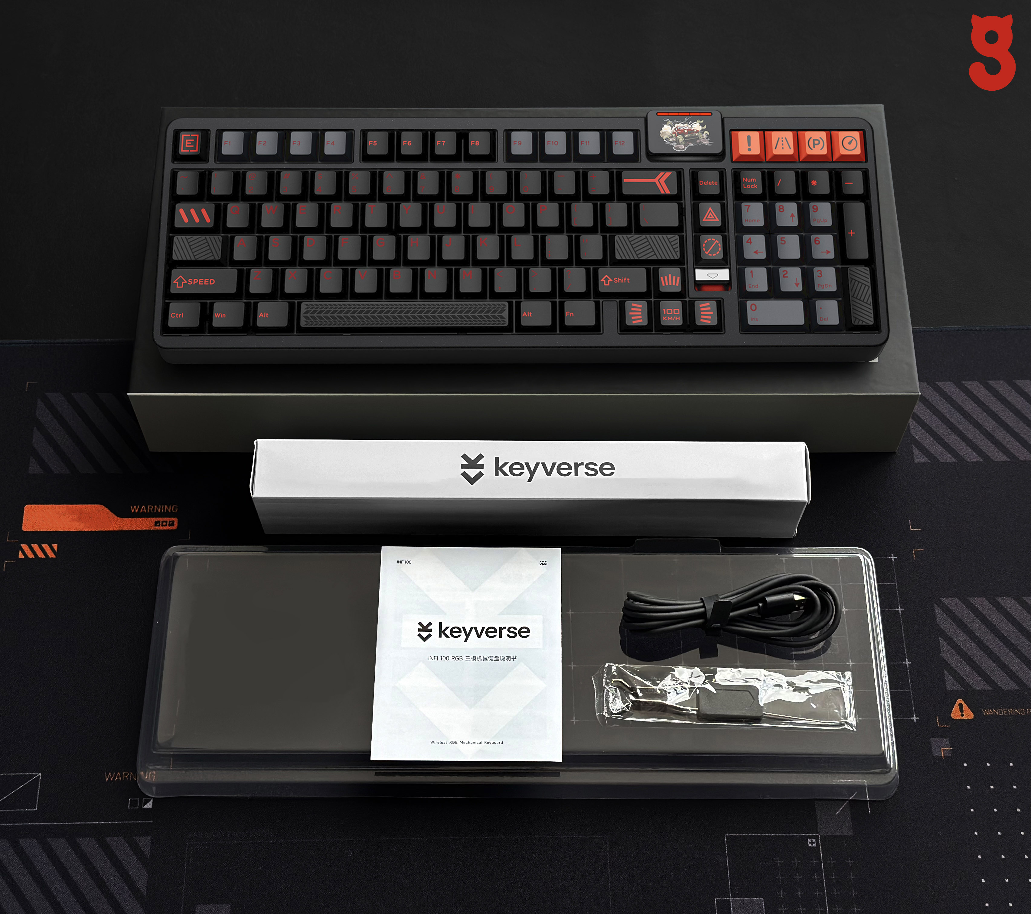 (พร้อมส่งจากไทย) Mechanical Keyboard INFI100 Infi 100 Infi100 Keyverse ...