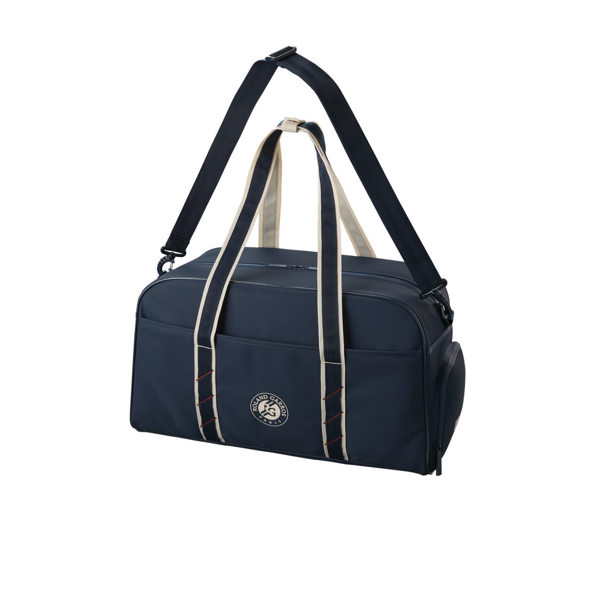 Borsa Wilson Roland-Garros 2025 Small Duffle - Per Racchette E Accessori, Design Iconico Del Torneo, Tracolla Regolabile