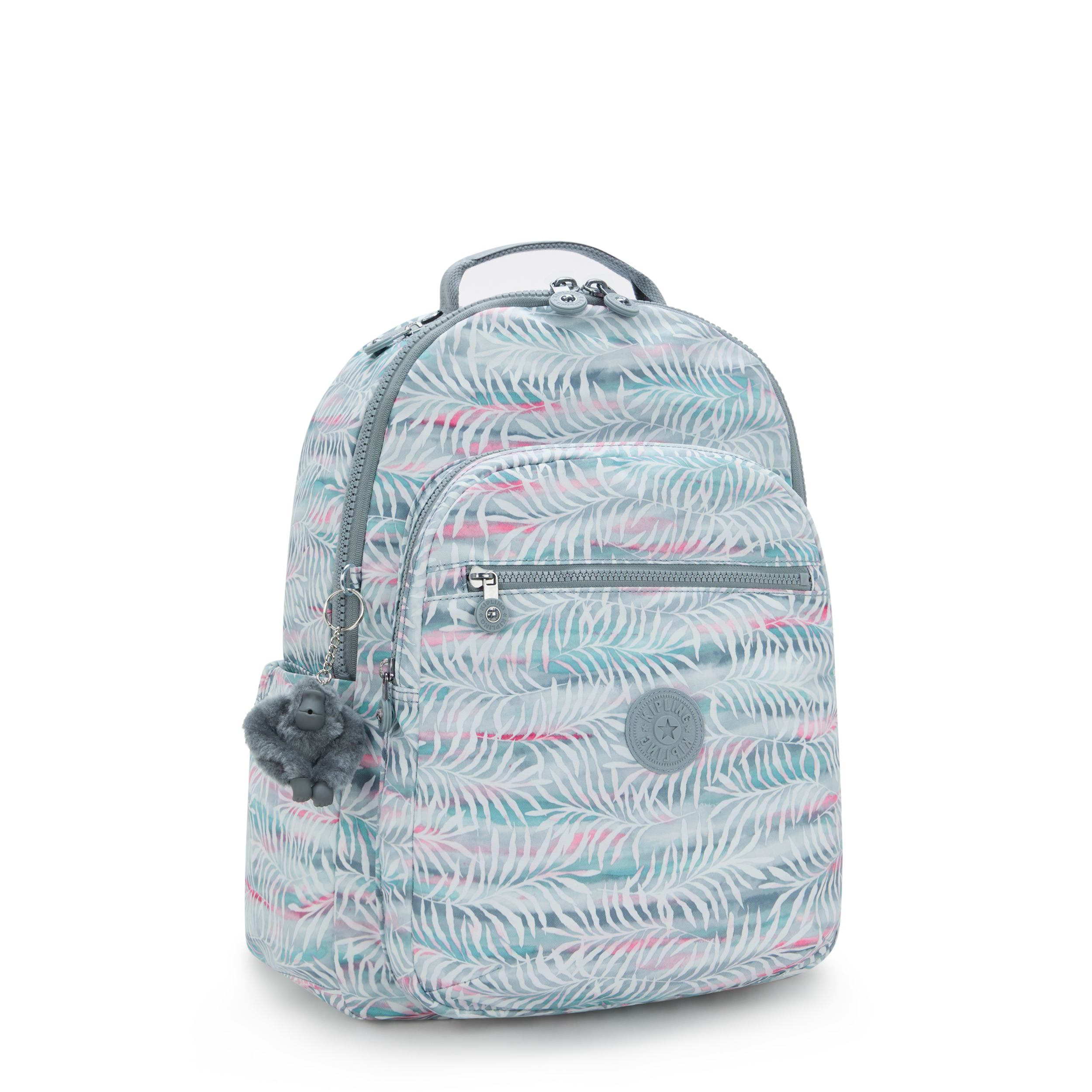 กระเป๋า KIPLING รุ่น SEOUL สี PALMTREE LEAVES | Shopee Thailand