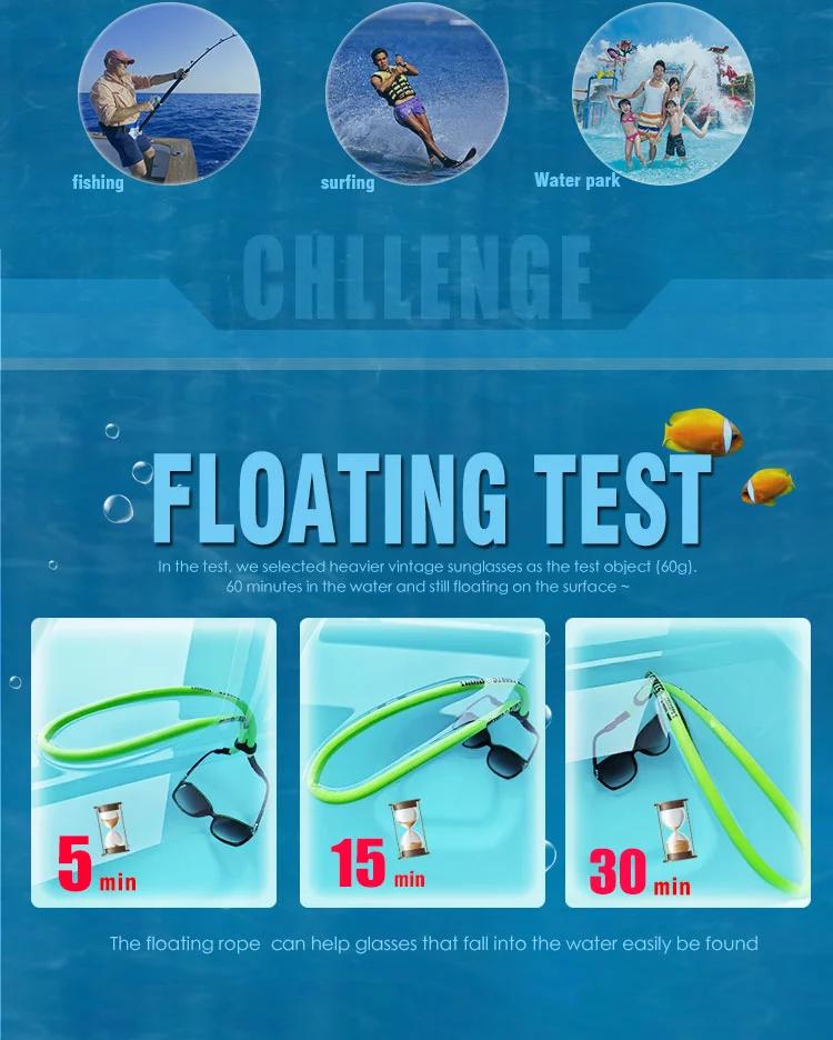 สายคล้องแว่นตาลอยน้ำ Float Glasses Rope สีแดง | Shopee Thailand