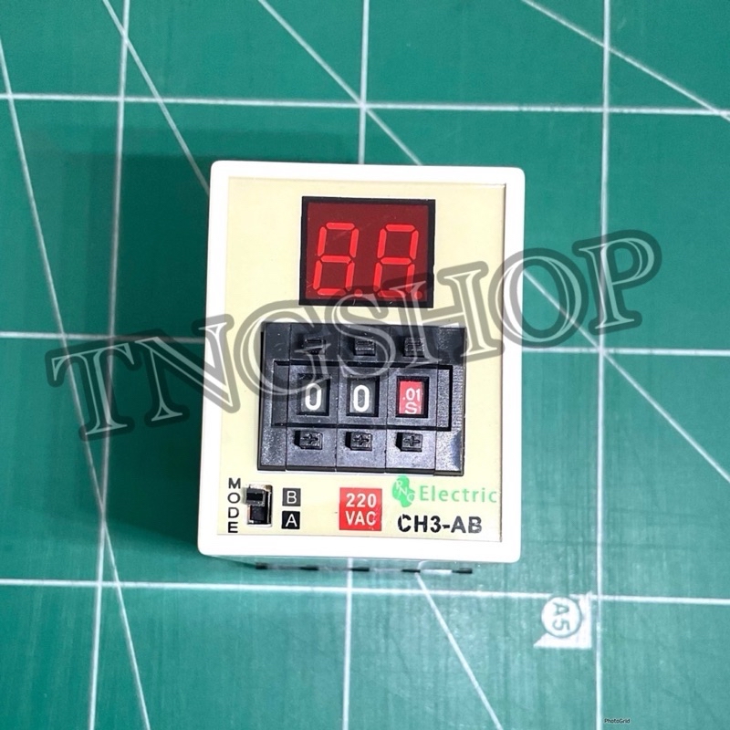 ทามเมอร์ TIMER CH3-AB 12VDC- 24VDC 220VDC 380VAC | Shopee Thailand