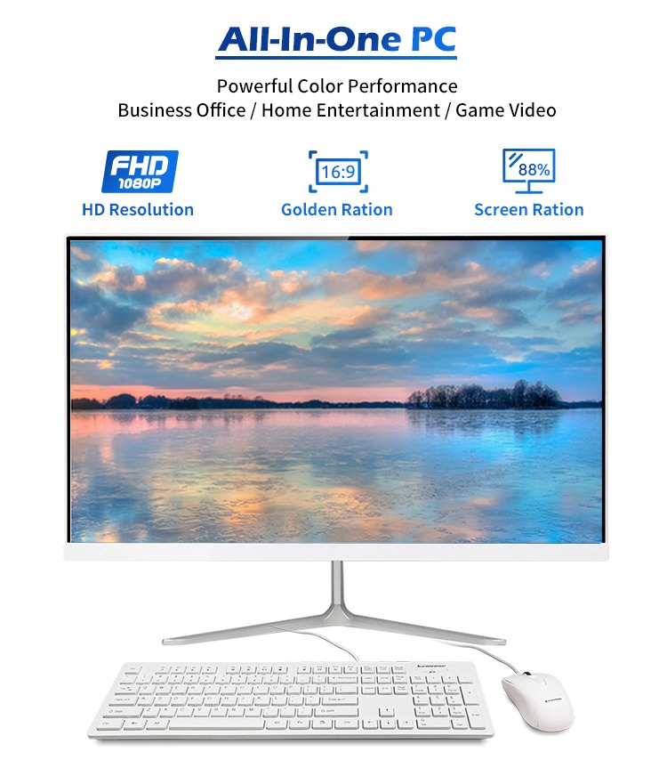 Lenovo Factory All In One PC 22 นิ้ว HD Ultra Slim Intel Core i5 3210 ...