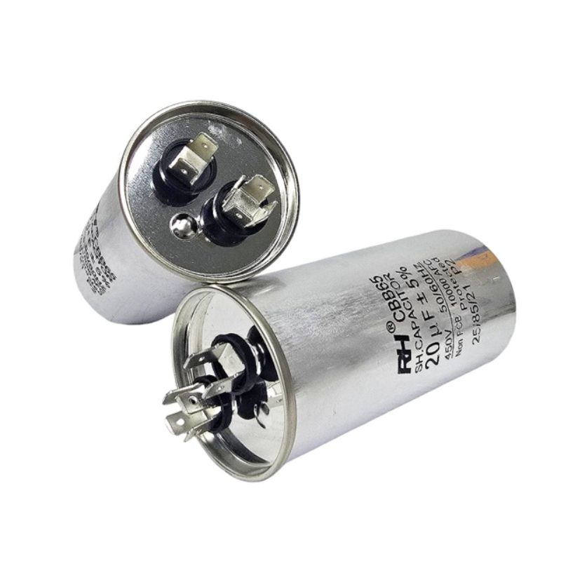 Condensateur CBB65 450V - 20 à 80 µF - Pour Climatiseur, Compresseur, Moteur - Yunhui