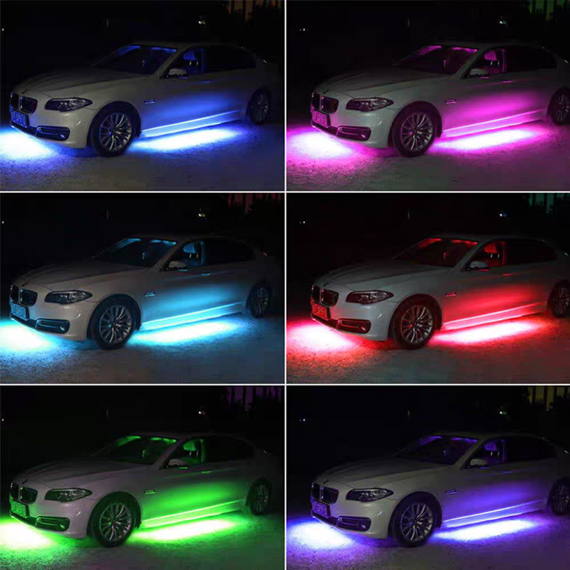 Thorsight LED ไฟใต้ท้องรถCar RGB light กันน้ำ หลอดไฟสี กันน้ำ DC12V ไฟ ...