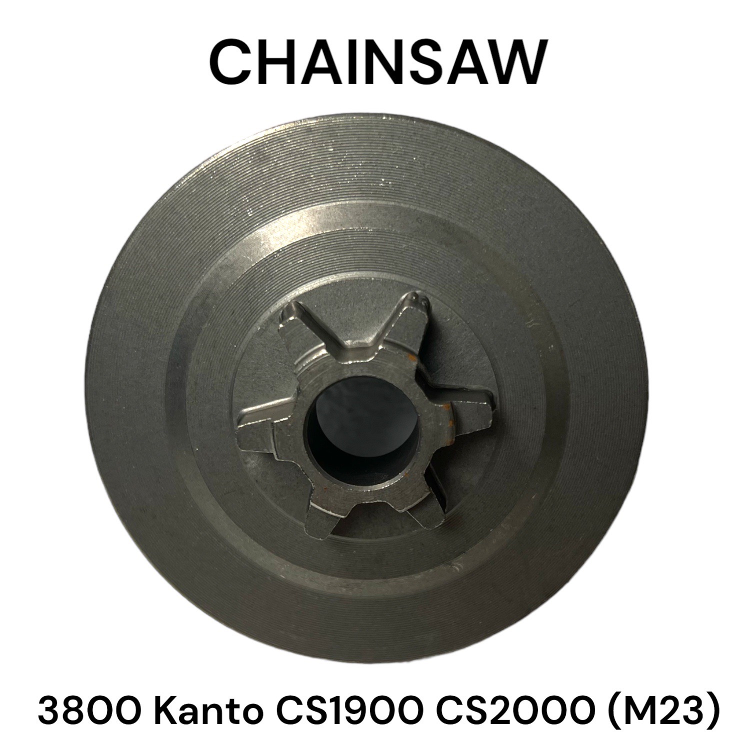 สเตอร์เฟือง ถ้วยคลัทช์ 6ฟัน อะไหล่เลื่อยโซ่ รุ่น 3800 Kanto CS1900 ...