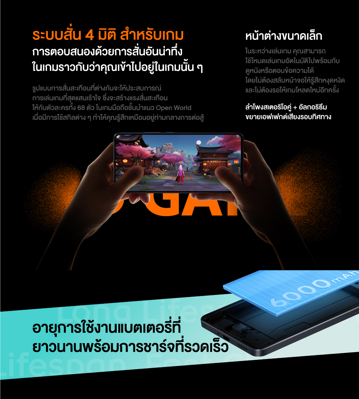 VIVO iQOO Z9 5G (12+256GB) โทรศัพท์มือถือไอคูล Snapdragon7 Gen3 | 6000mAh+80w | จอ1.5K รีเฟรชเรท 144Hz