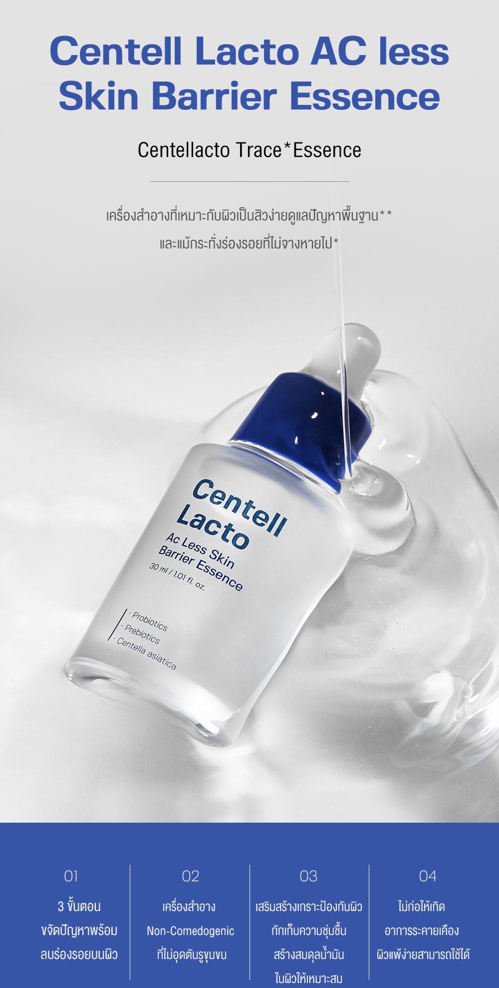 SUNGBOON EDITOR Centell Lacto AC Less Skin Barrier Essence 30ml ...
