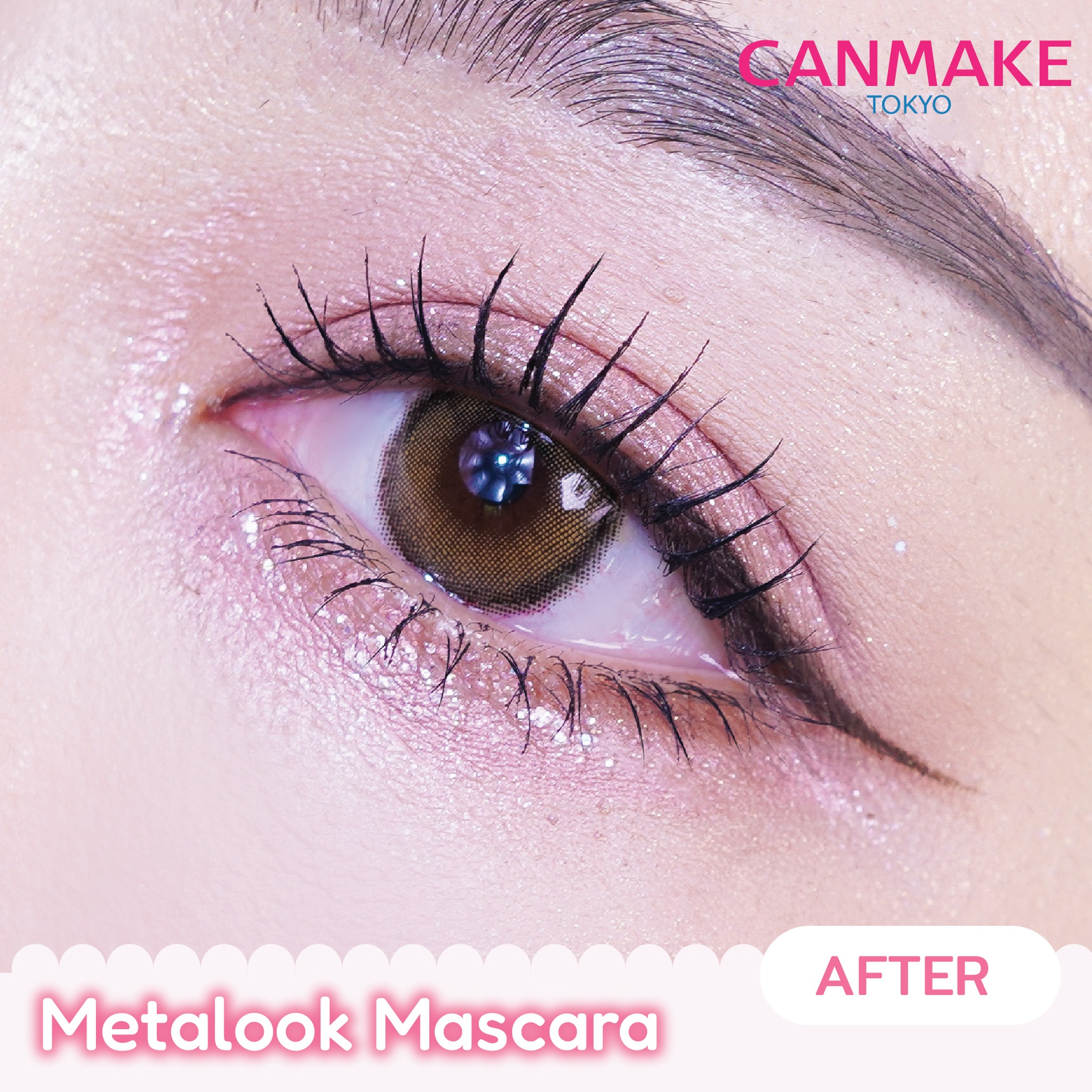CANMAKE Metalook Mascara มาสคาร่าหัวสแตนเลสสตีล เรียงเส้นเป๊ะ ล็อคความ ...