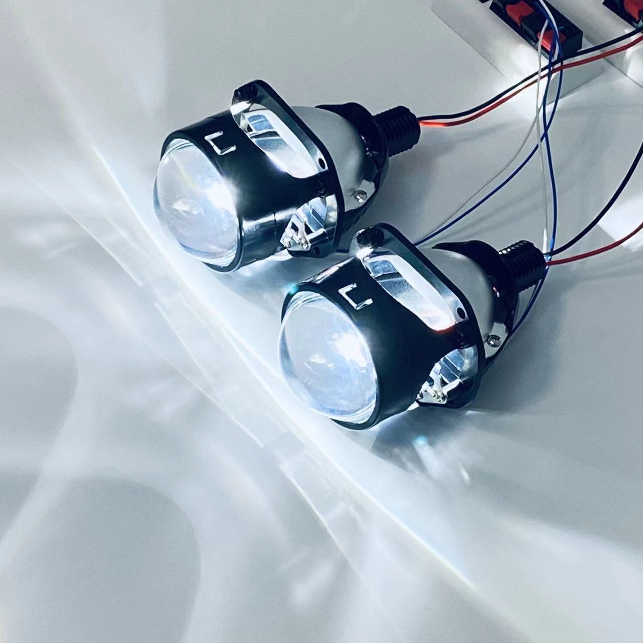 เลนส์ไฟโปรเจคเตอร์ Bi LED 2.5 นิ้ว 12V 110W-RHD | Shopee Thailand