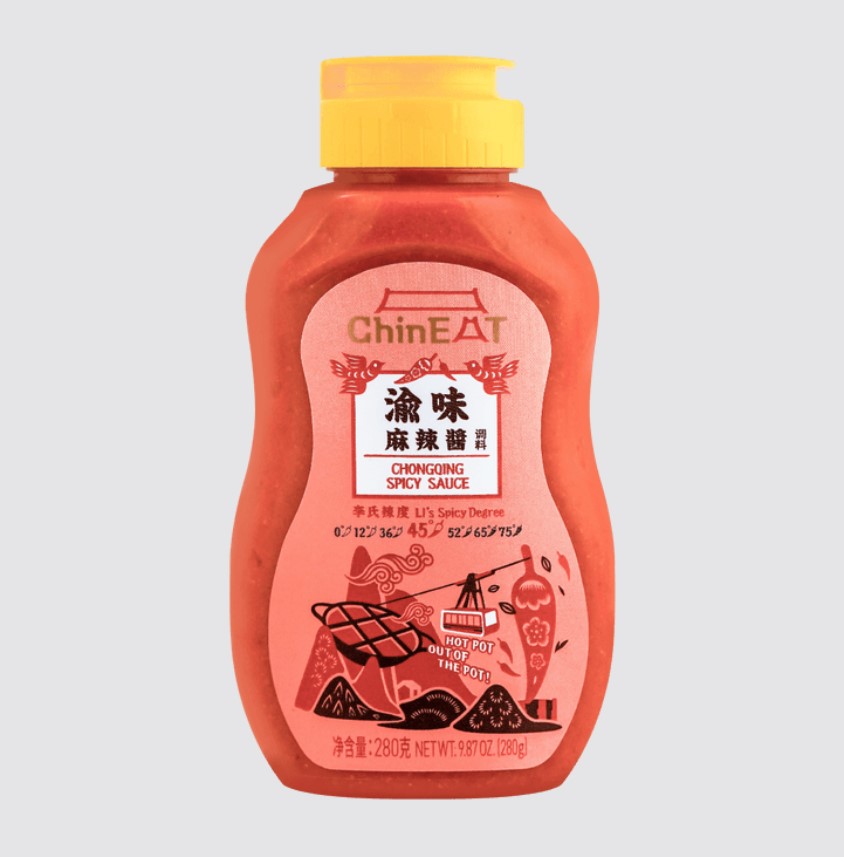 ChinEat ชินอีท Spicy Bean Sauce 280g 喜優味 豆瓣辣醬 ซอสเต้าเจี้ยวถั่วปากอ้า ...
