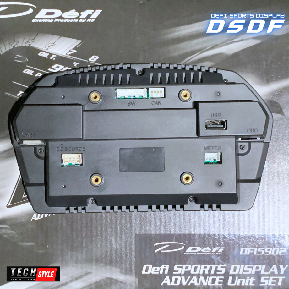 เกจวัด Defi DSDF OBD2 จอ Defi Sports Display F DSDF Defi Gauge อุปกรณ์ ...