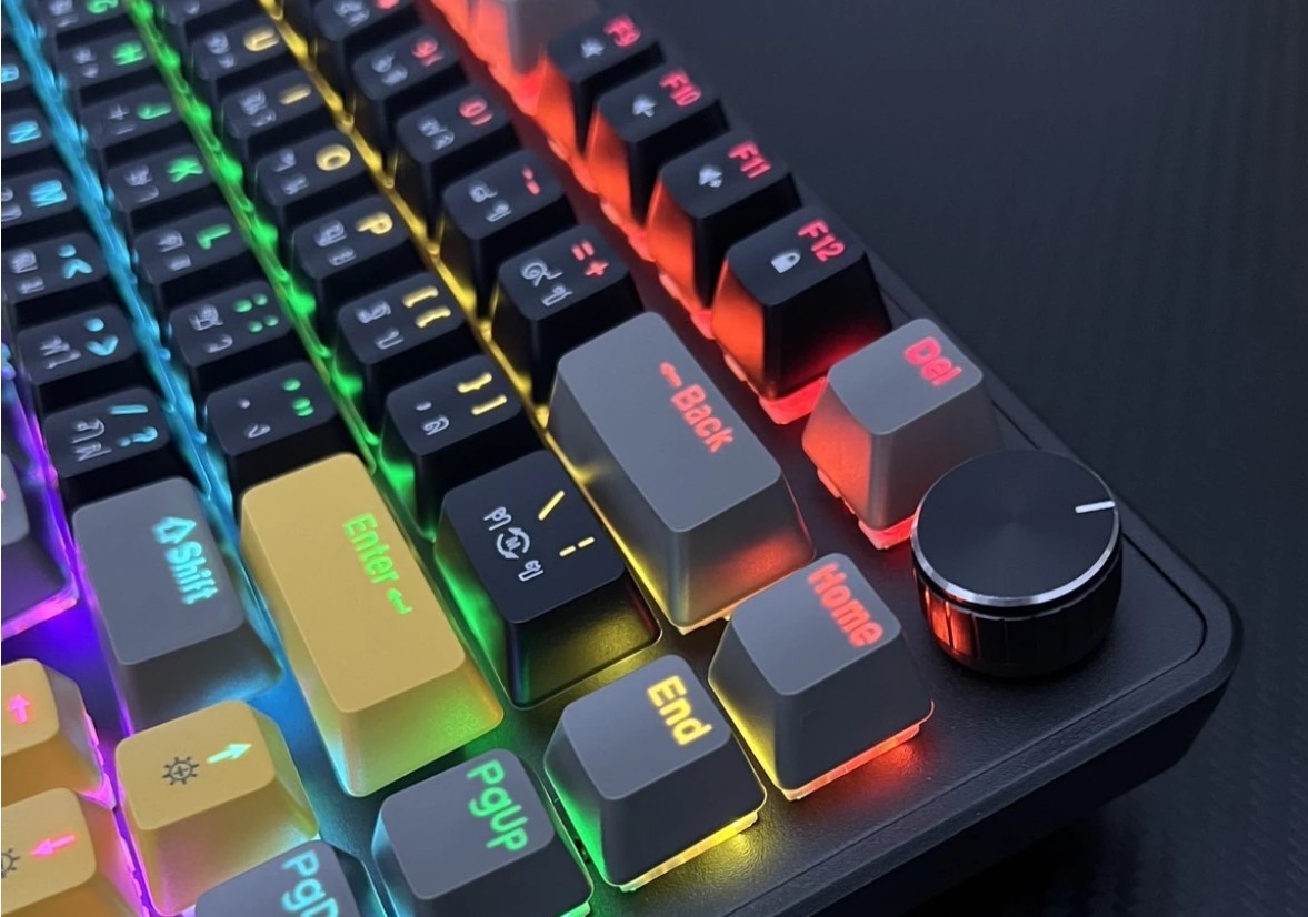 NUBWO คีย์บอร์ดเกมมิ่ง X804 Mechanical MINI RGB SIZE 75% BLUE /RED SW ...