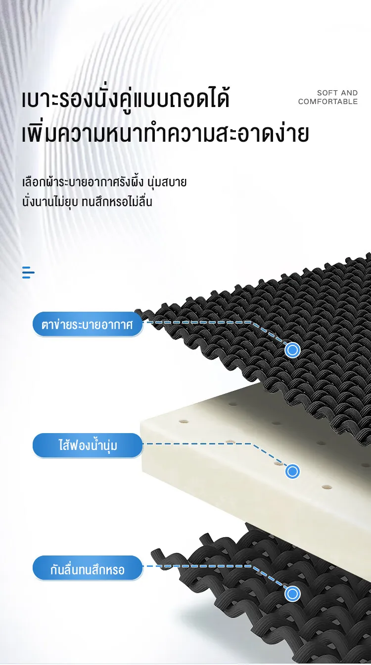 HIMIWAY รถเข็นนั่งเข็มขัดนิรภัยแบบพับสำหรับผู้สูงอายุแบบพกพาการเดินทางน้ำหนักเบาเป็นพิเศษรถเข็นเบาะคู่พร้อมห้องน้ำ